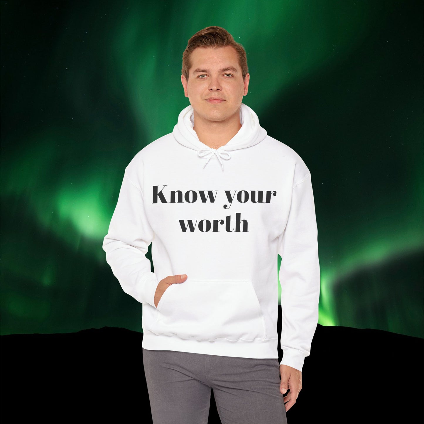 You know who you are Know your worth Hoodie