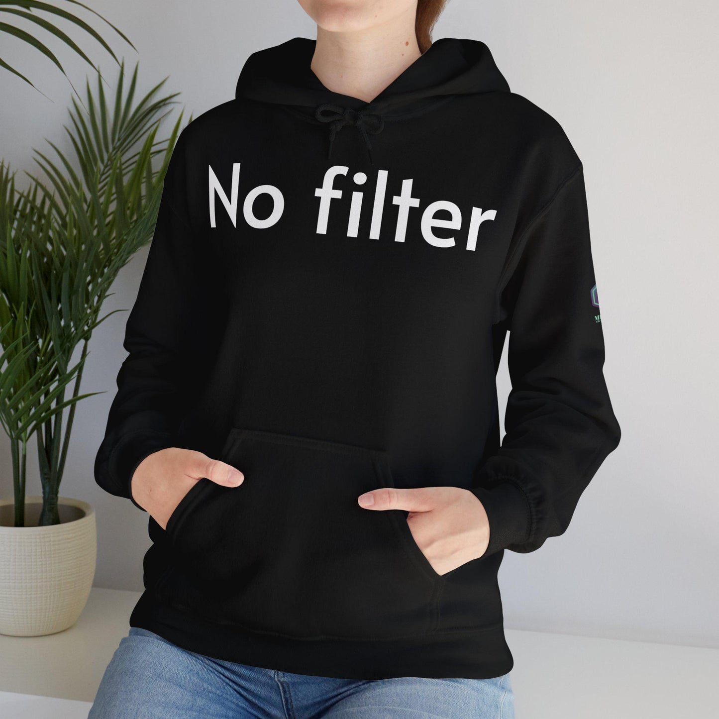 No Filter Funny Sarcastic Hoodie