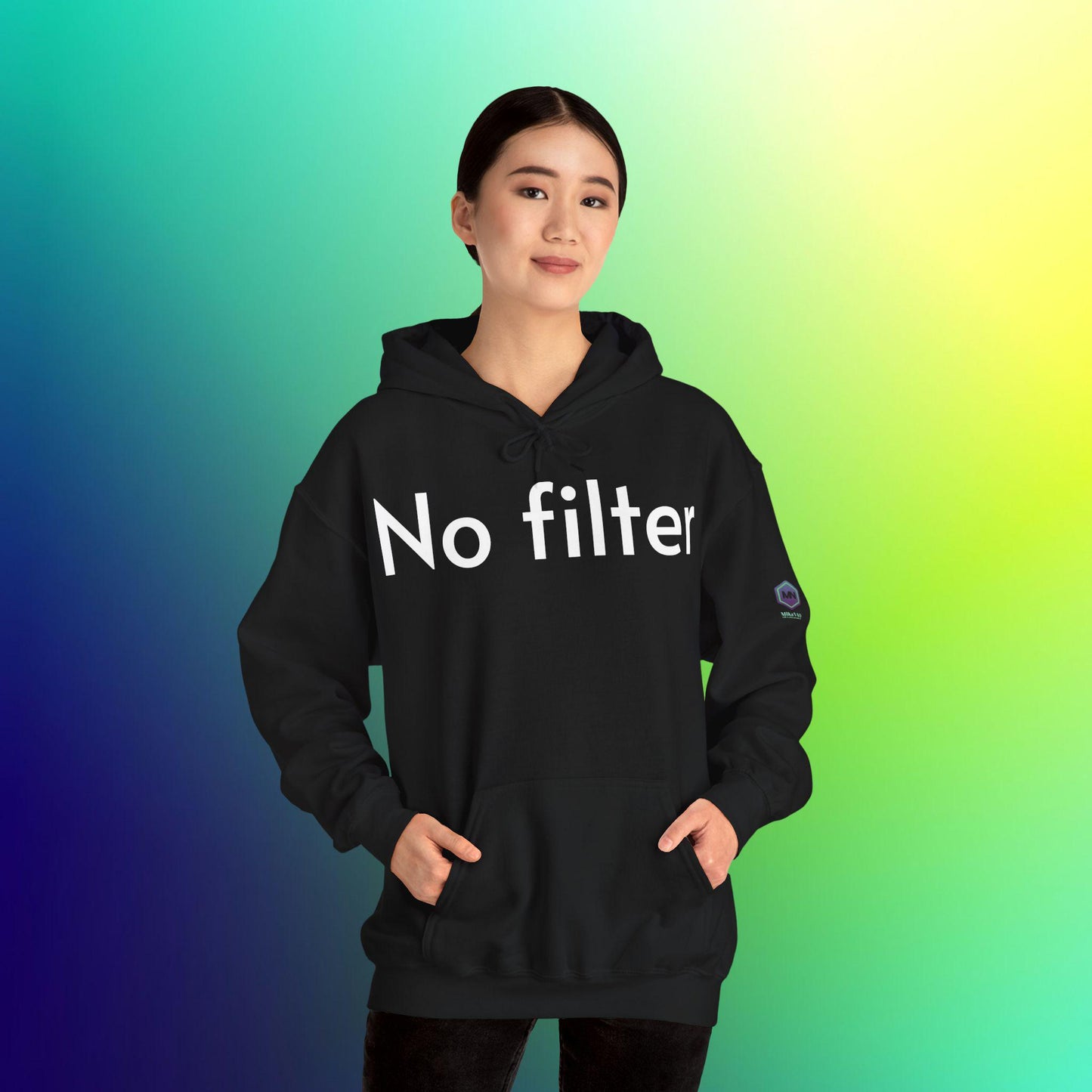 No Filter Funny Sarcastic Hoodie